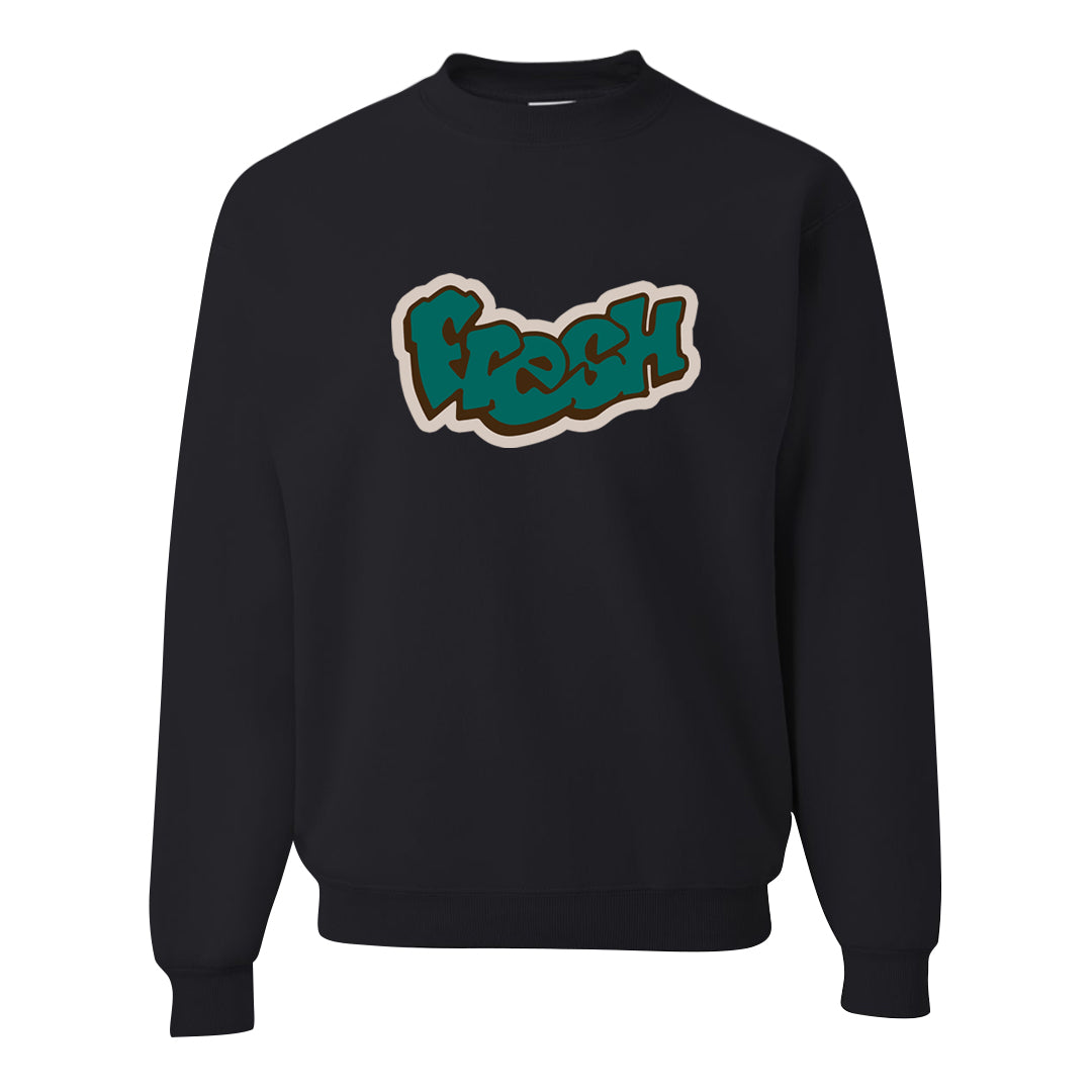 Patchwork AF 1s Crewneck Sweatshirt | Fresh, Black