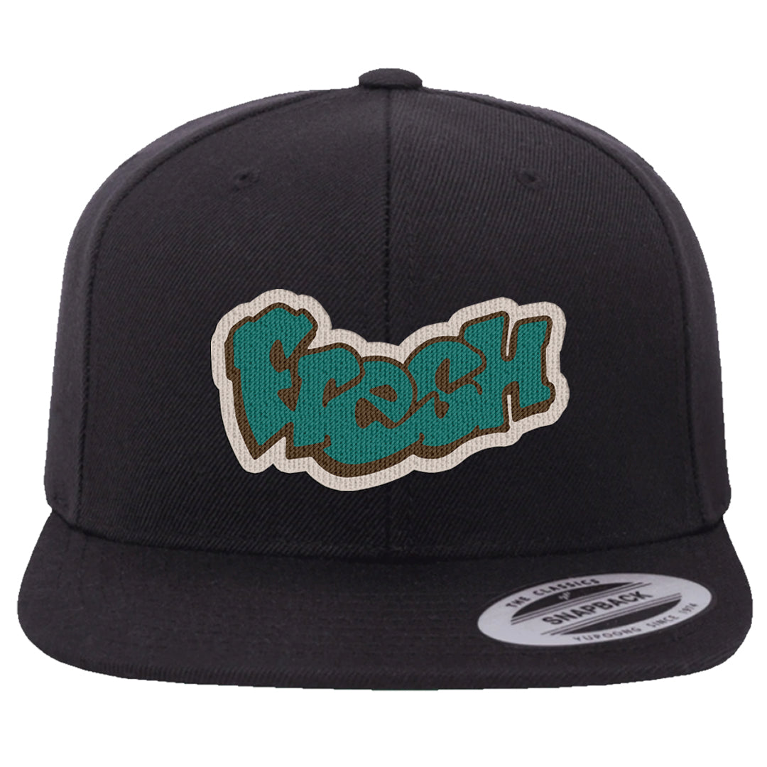Patchwork AF 1s Snapback Hat | Fresh, Black