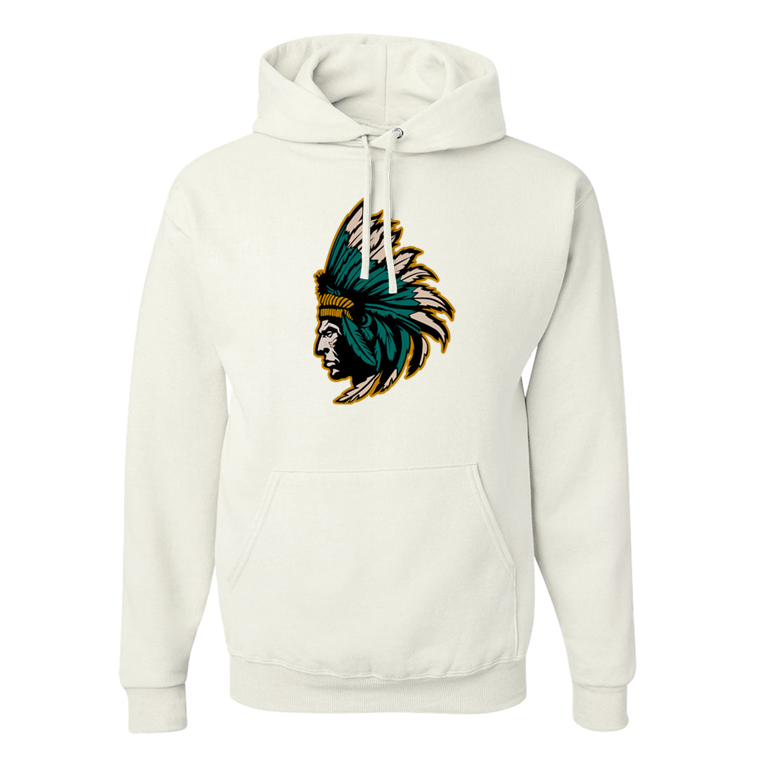 Patchwork AF 1s Hoodie | Indian Chief, White