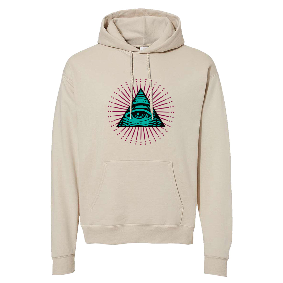 Year of the Dragon AF1s Hoodie | All Seeing Eye, Sand