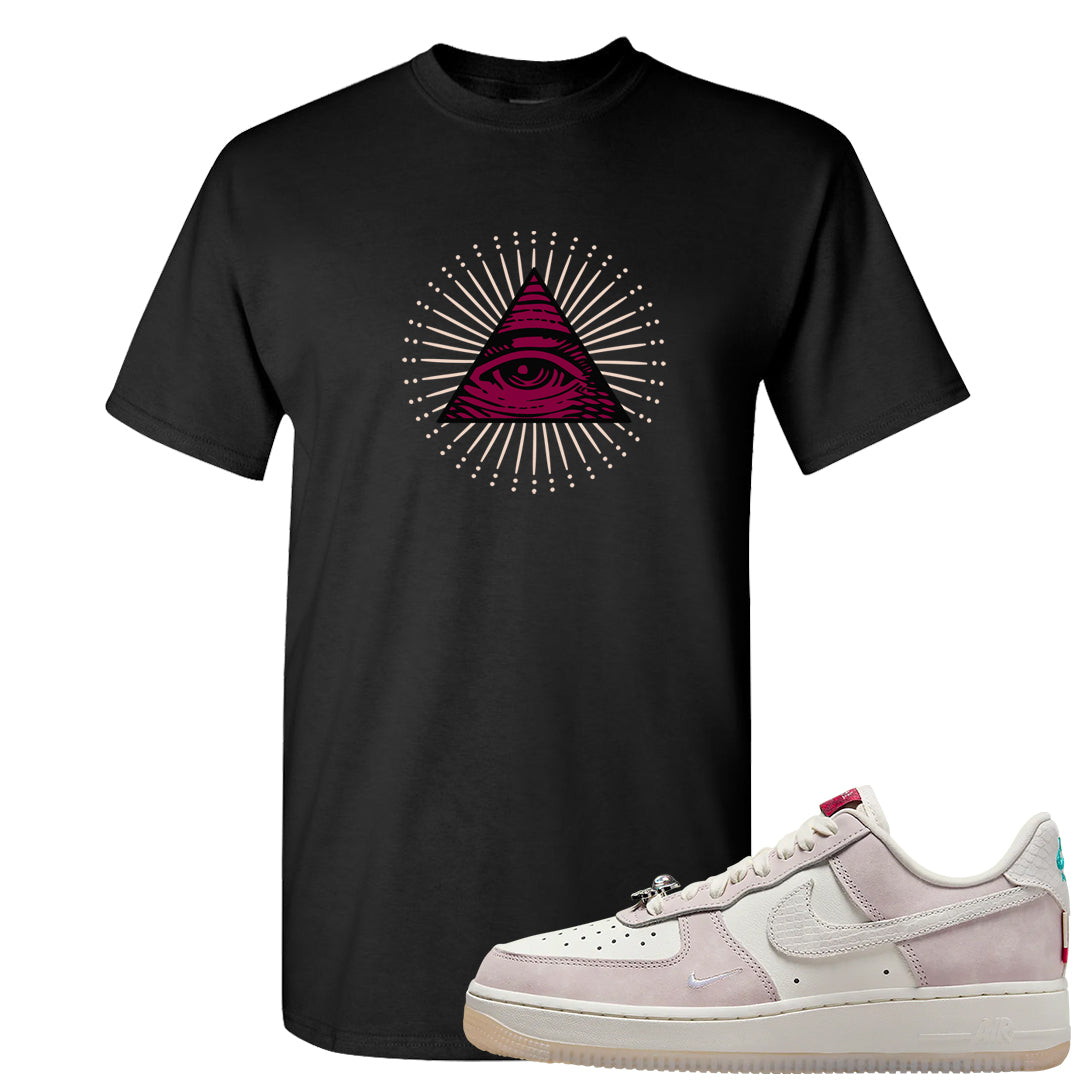 Year of the Dragon AF1s T Shirt | All Seeing Eye, Black