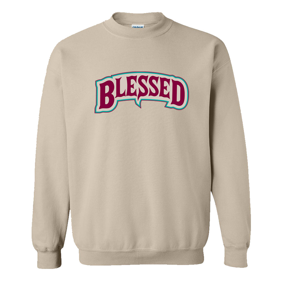 Year of the Dragon AF1s Crewneck Sweatshirt | Blessed Arch, Sand