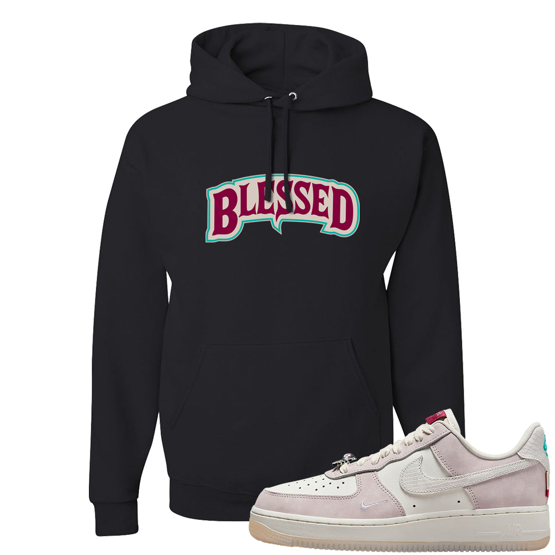 Year of the Dragon AF1s Hoodie | Blessed Arch, Black