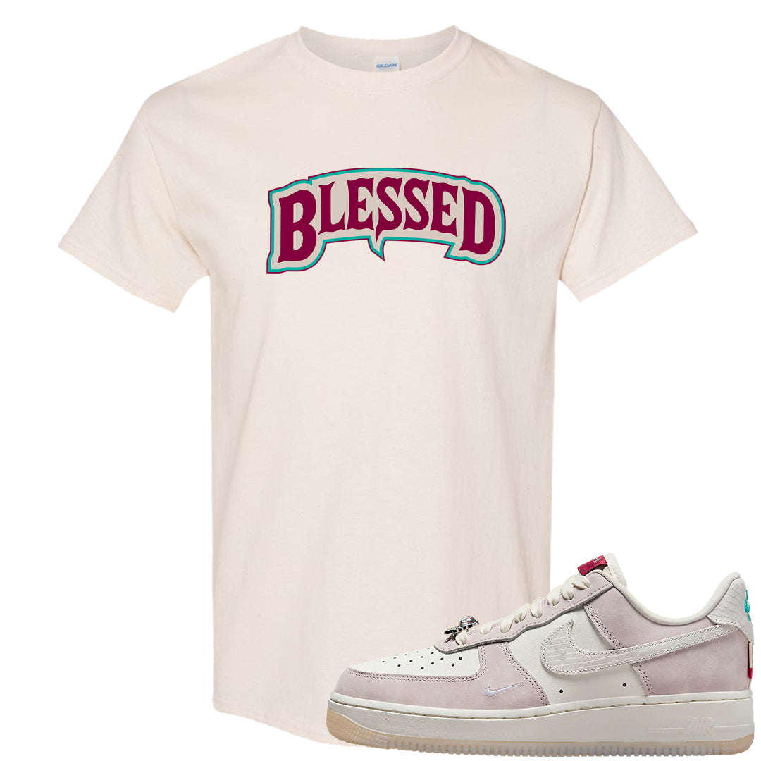 Year of the Dragon AF1s T Shirt | Blessed Arch, Natural