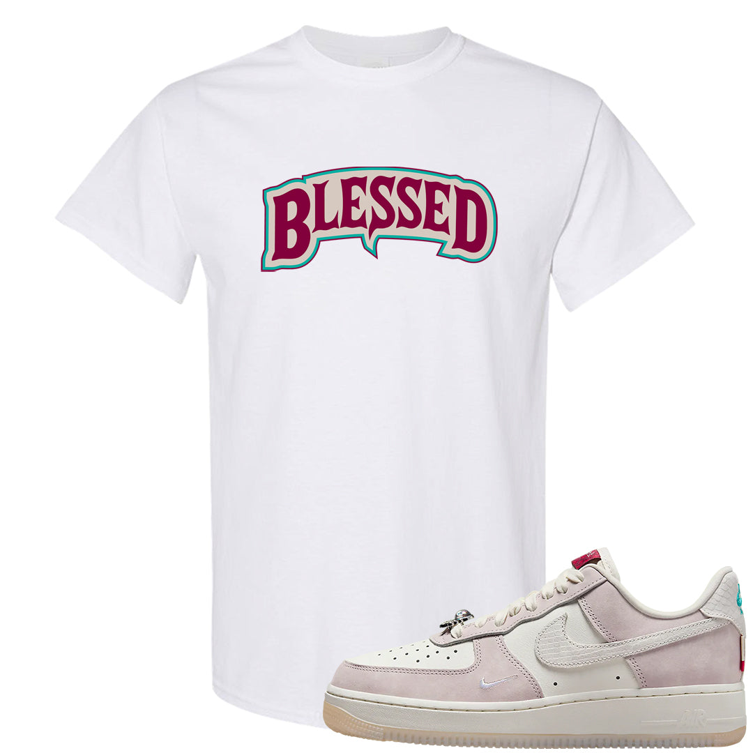 Year of the Dragon AF1s T Shirt | Blessed Arch, White
