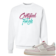 Year of the Dragon AF1s Crewneck Sweatshirt | Certified Fresh, White