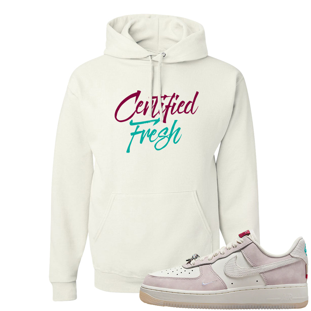 Year of the Dragon AF1s Hoodie | Certified Fresh, White