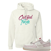 Year of the Dragon AF1s Hoodie | Certified Fresh, White