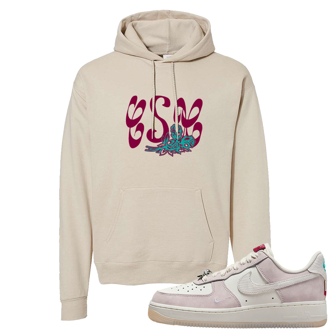 Year of the Dragon AF1s Hoodie | Certified Sneakerhead, Sand