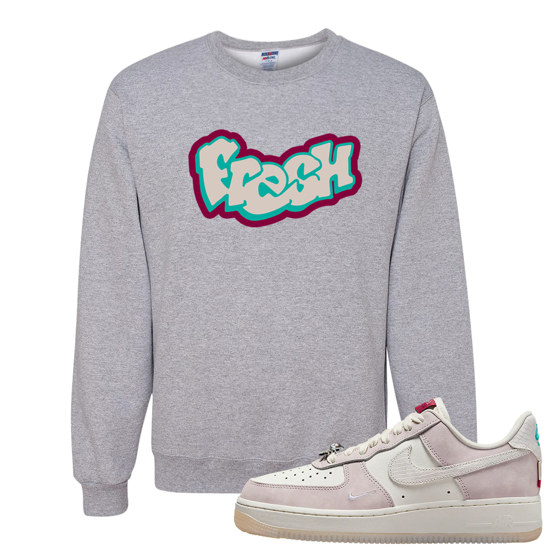 Year of the Dragon AF1s Crewneck Sweatshirt | Fresh, Ash