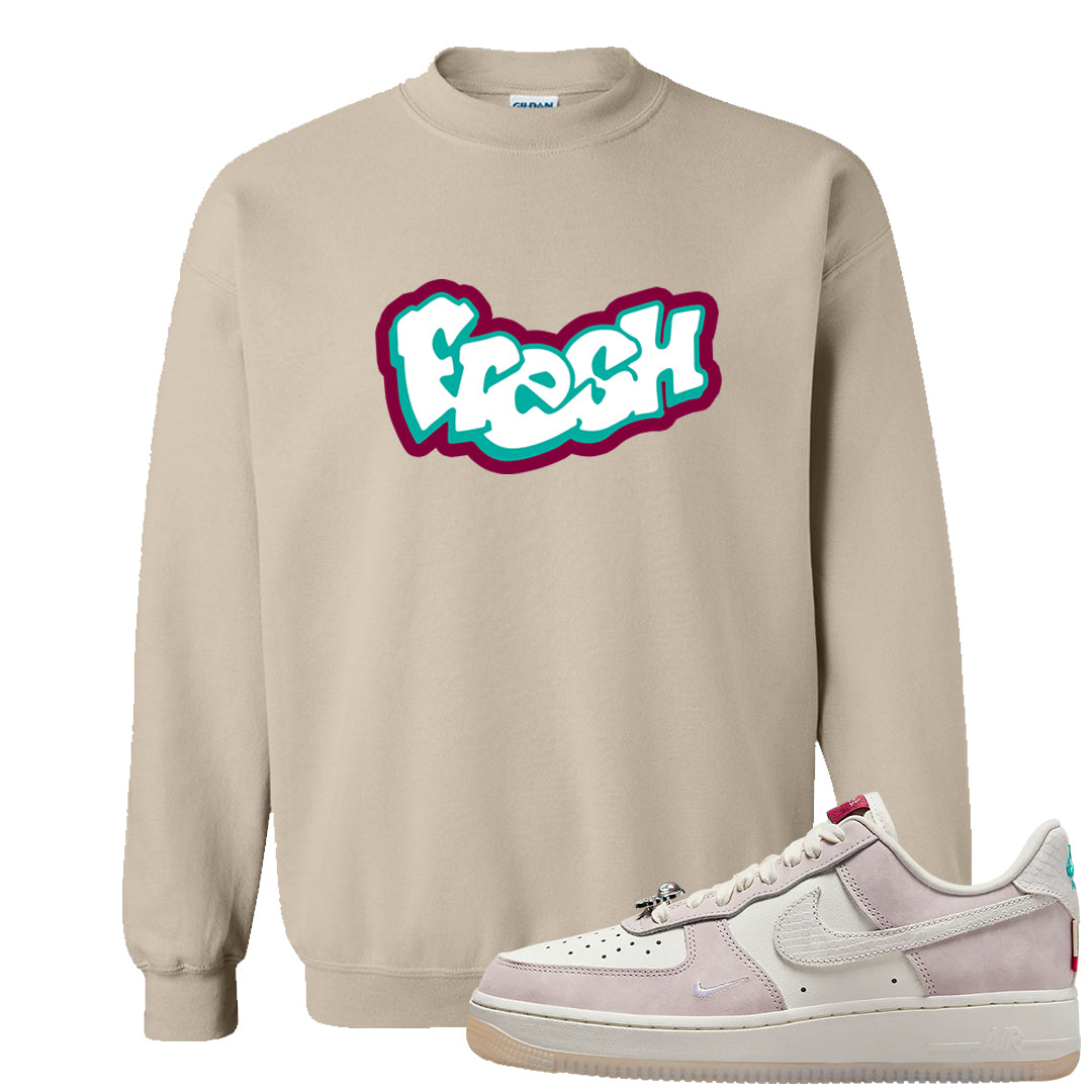 Year of the Dragon AF1s Crewneck Sweatshirt | Fresh, Sand