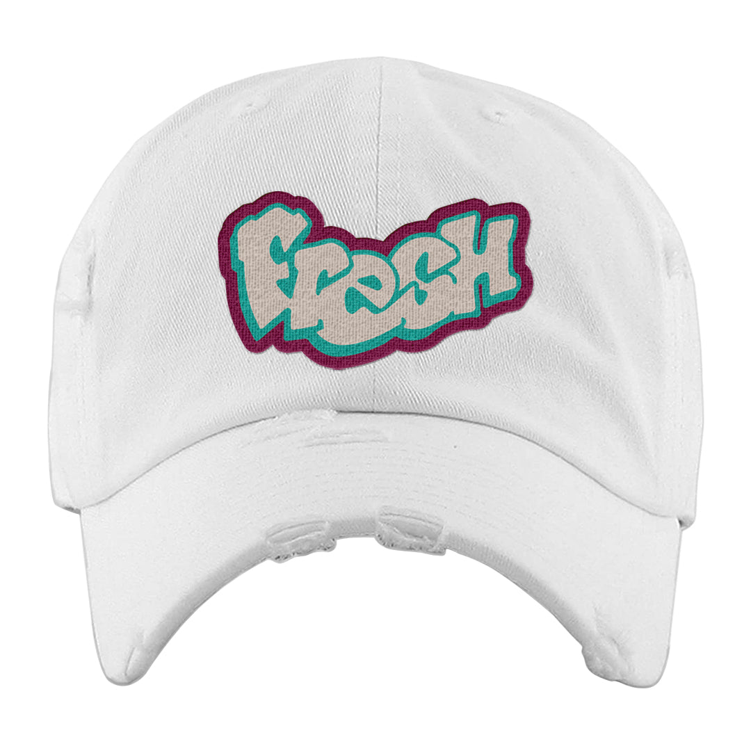 Year of the Dragon AF1s Distressed Dad Hat | Fresh, White