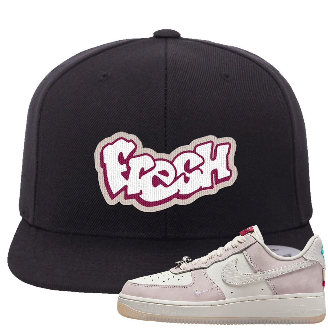 Year of the Dragon AF1s Snapback Hat | Fresh, Black