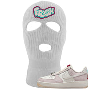 Year of the Dragon AF1s Ski Mask | Fresh, White