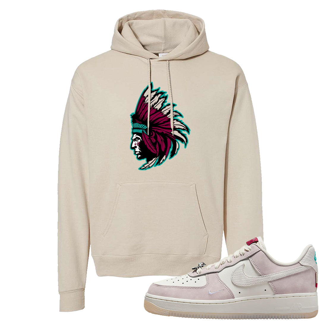 Year of the Dragon AF1s Hoodie | Indian Chief, Sand