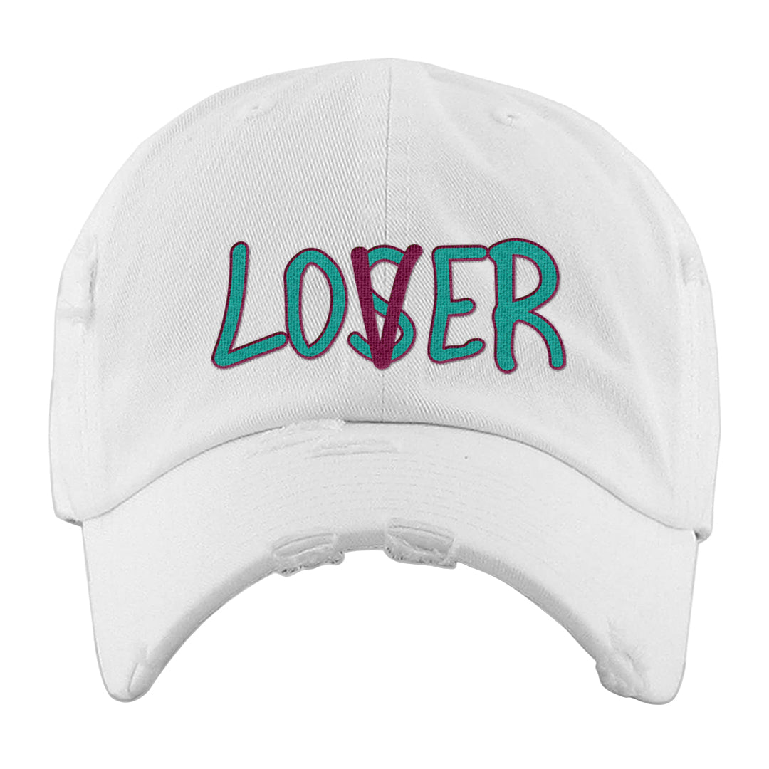 Year of the Dragon AF1s Distressed Dad Hat | Lover, White