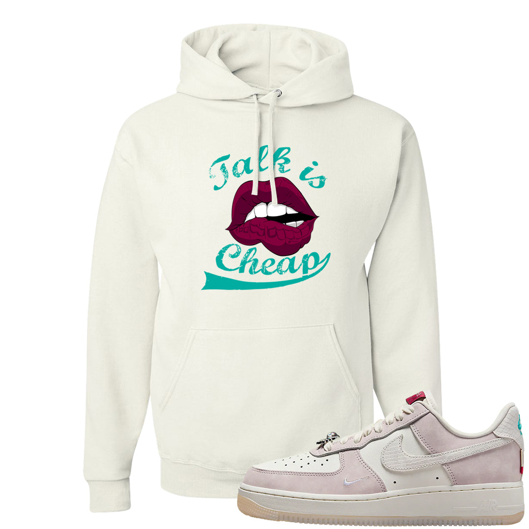 Year of the Dragon AF1s Hoodie | Talk Lips, White
