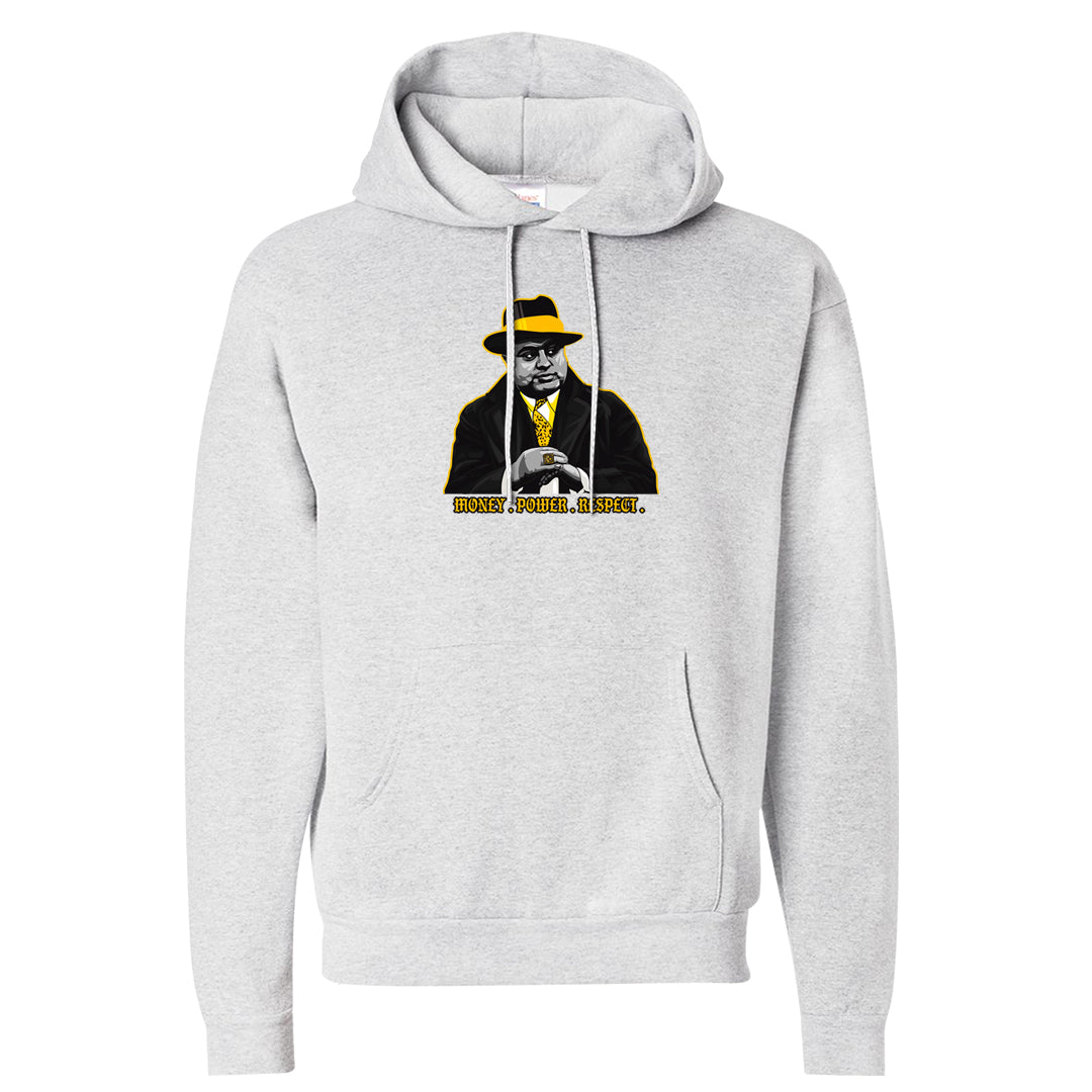 Yellow Snakeskin Low 11s Hoodie | Capone Illustration, Ash