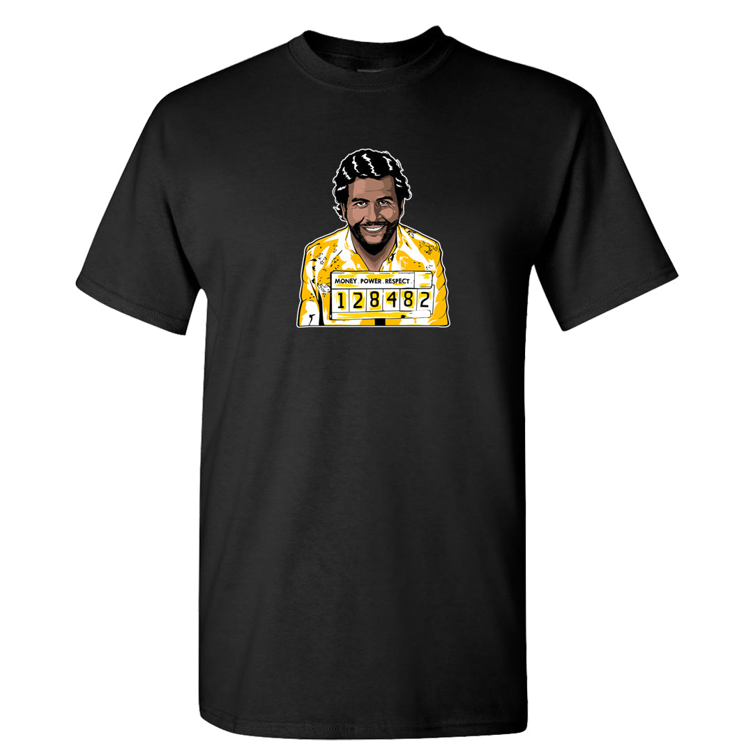 Yellow Snakeskin Low 11s T Shirt | Escobar Illustration, Black