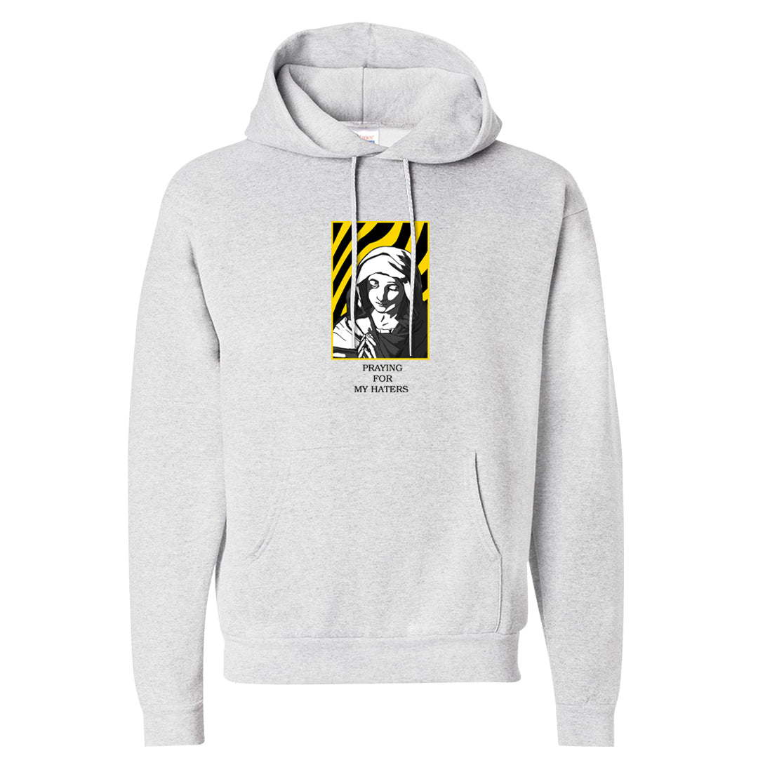 Yellow Snakeskin Low 11s Hoodie | God Told Me, Ash