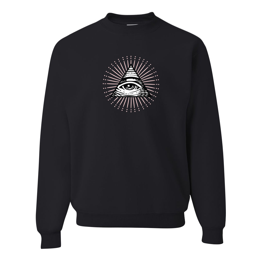Neapolitan 11s Crewneck Sweatshirt | All Seeing Eye, Black