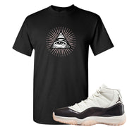 Neapolitan 11s T Shirt | All Seeing Eye, Black