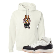 Neapolitan 11s Hoodie | Sweater Bear, White