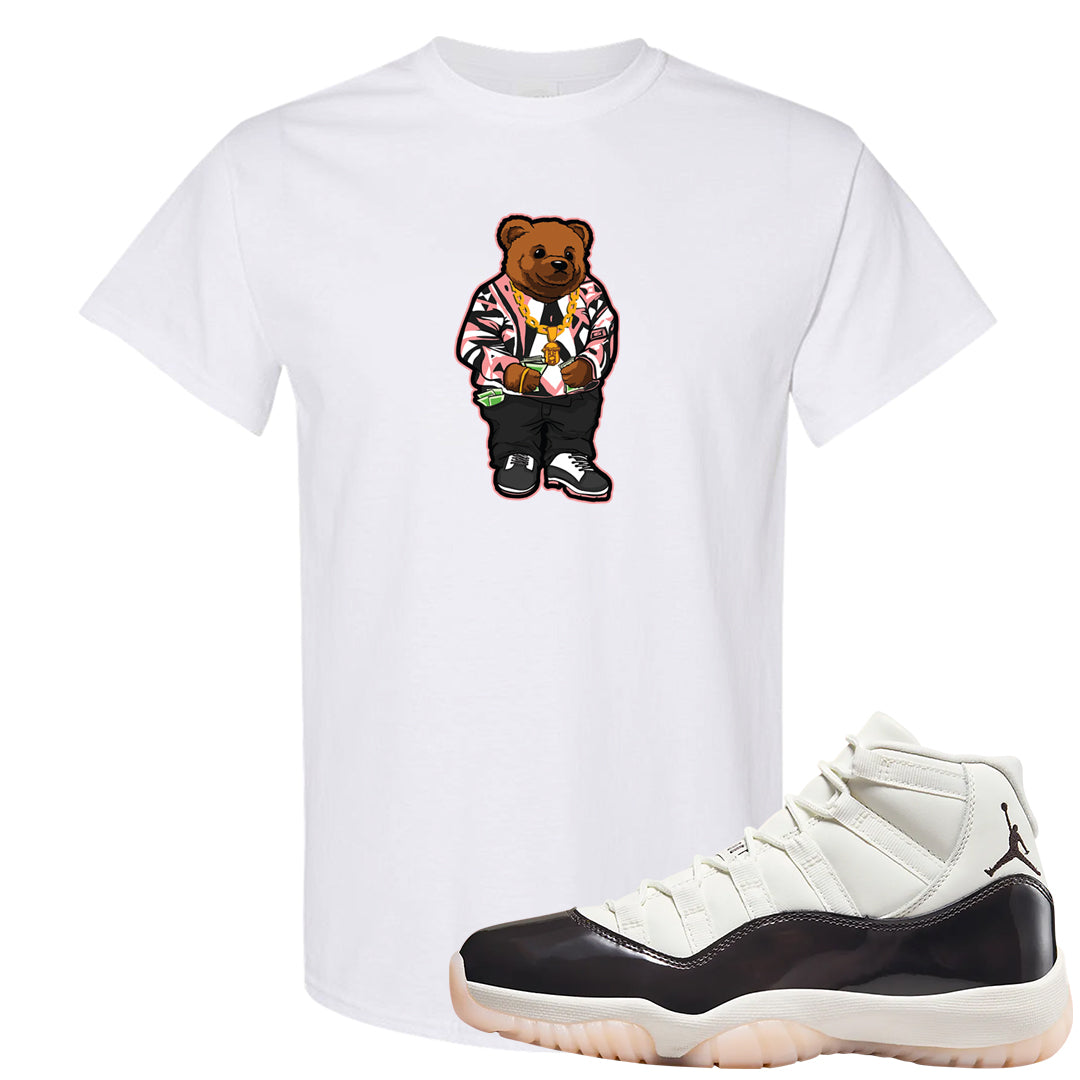 Neapolitan 11s T Shirt | Sweater Bear, White