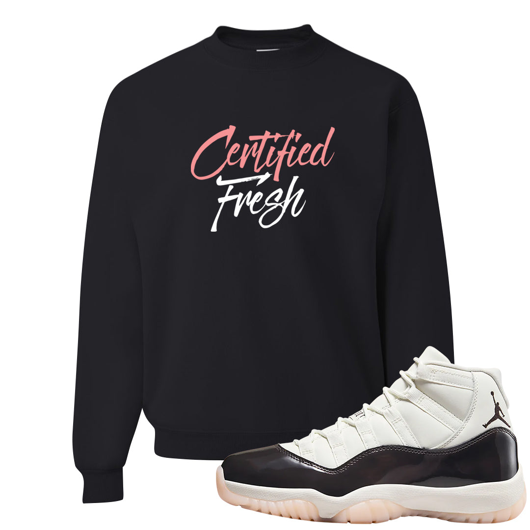 Neapolitan 11s Crewneck Sweatshirt | Certified Fresh, Black