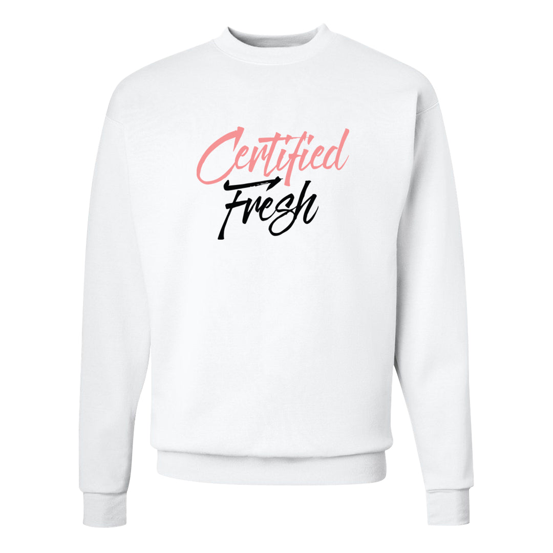 Neapolitan 11s Crewneck Sweatshirt | Certified Fresh, White