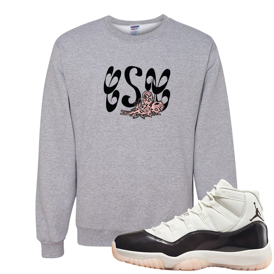 Neapolitan 11s Crewneck Sweatshirt | Certified Sneakerhead, Ash