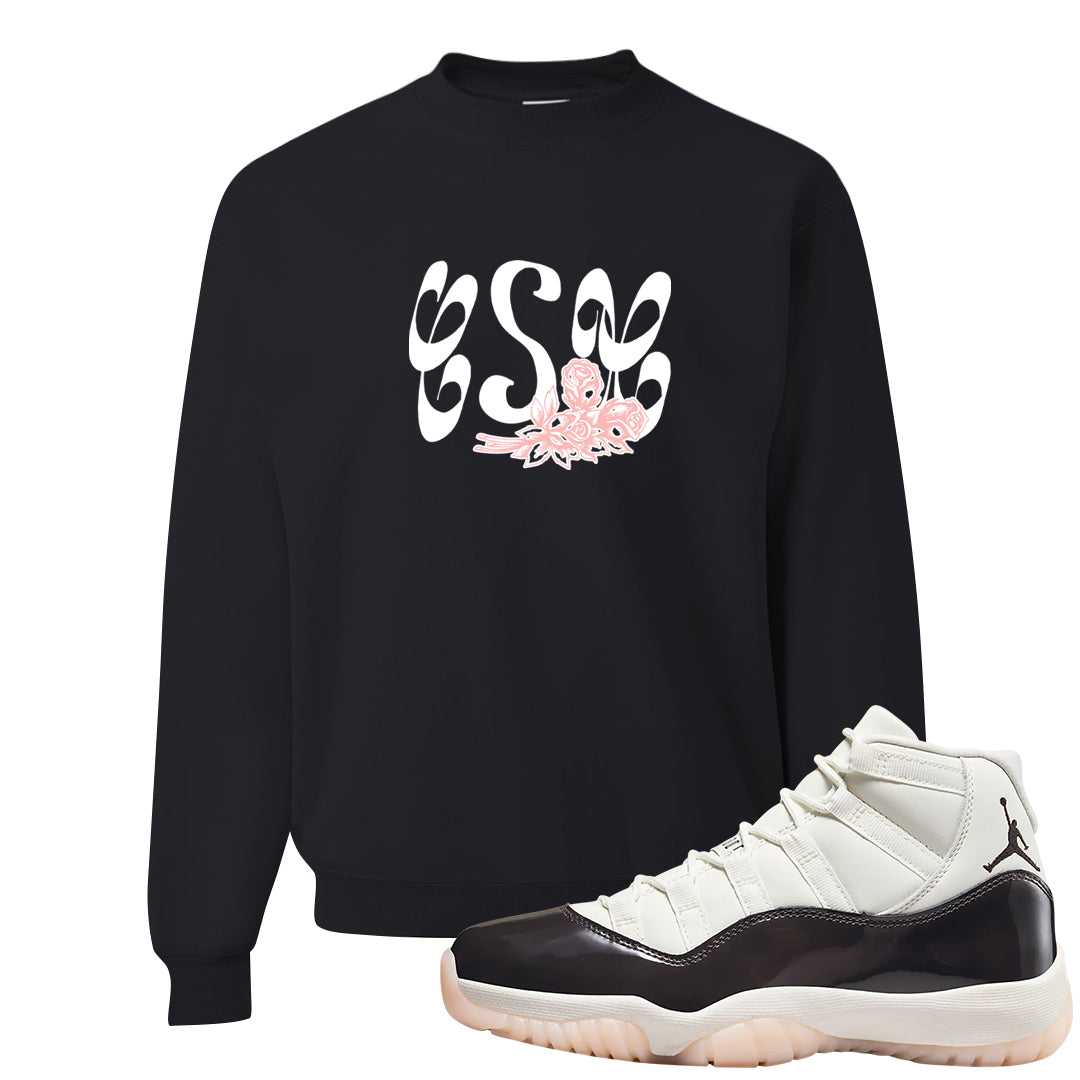 Neapolitan 11s Crewneck Sweatshirt | Certified Sneakerhead, Black