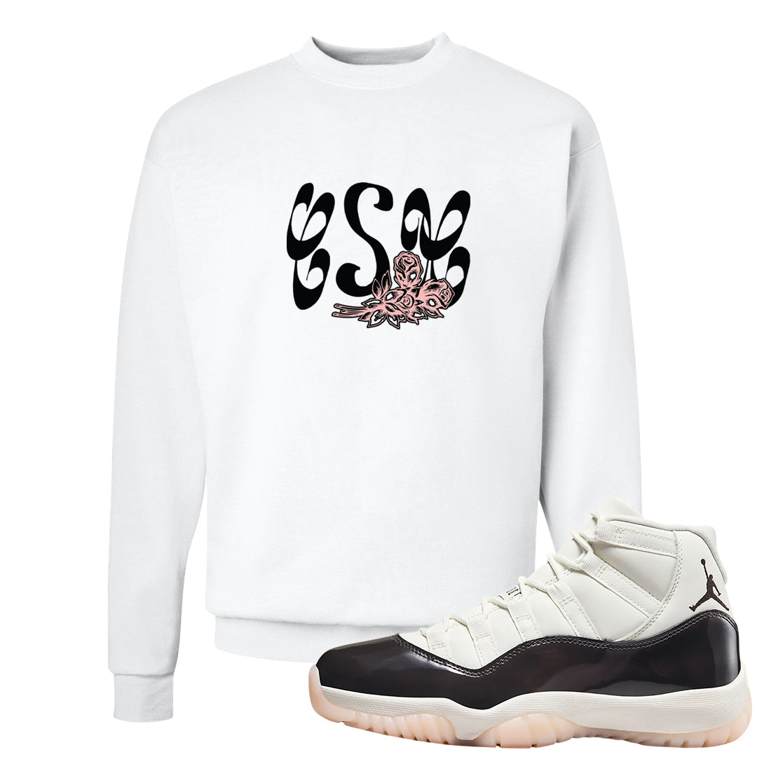 Neapolitan 11s Crewneck Sweatshirt | Certified Sneakerhead, White