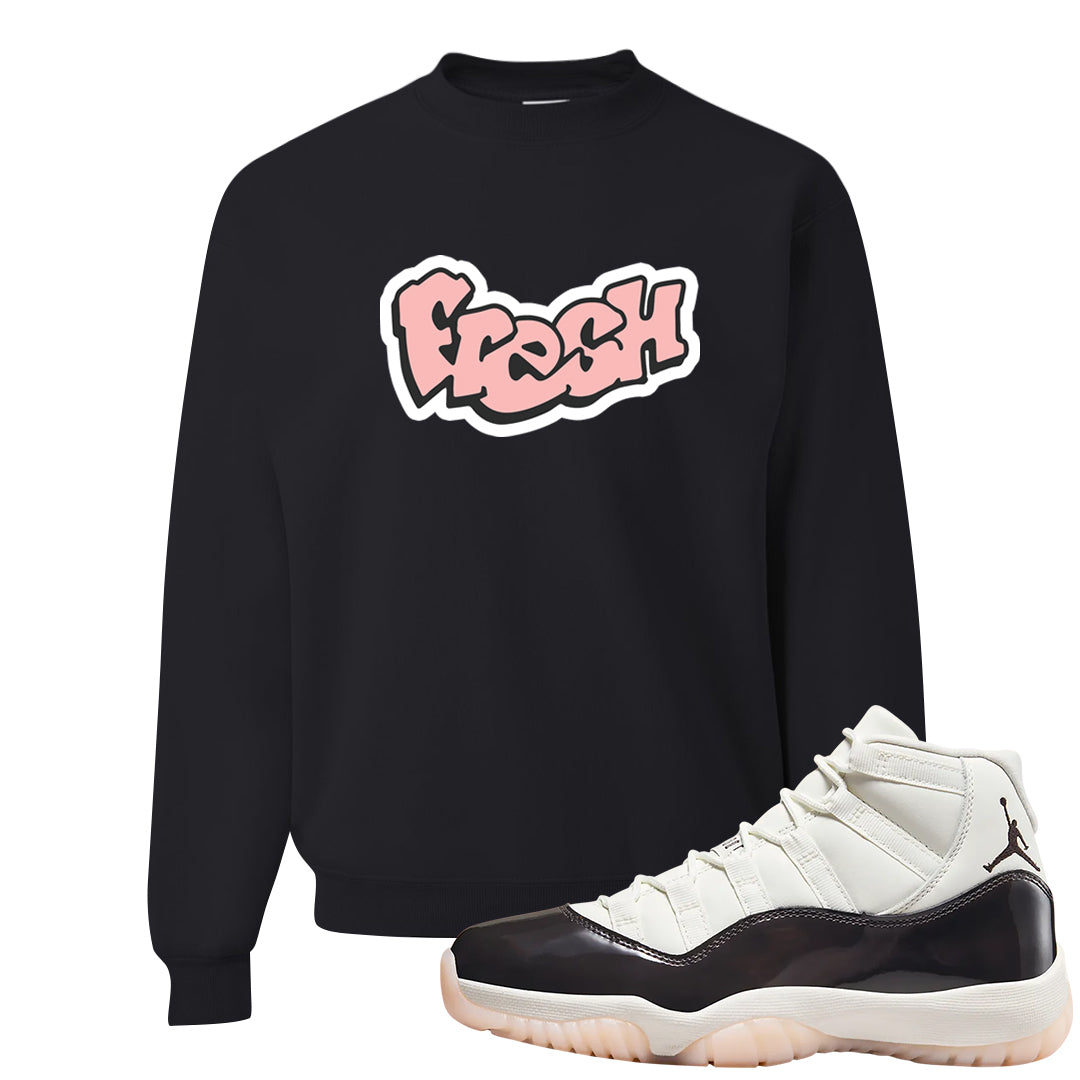 Neapolitan 11s Crewneck Sweatshirt | Fresh, Black