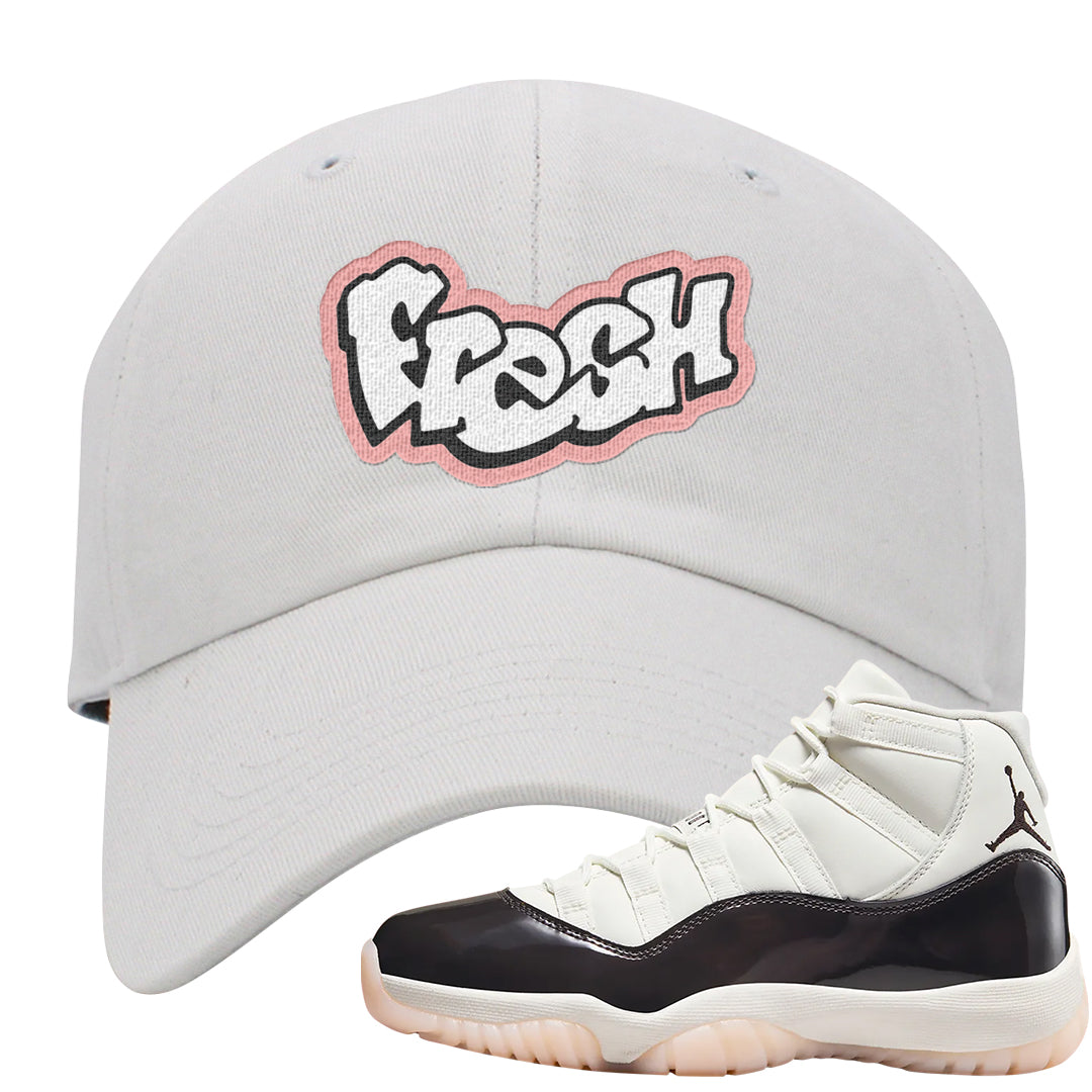 Neapolitan 11s Dad Hat | Fresh, White