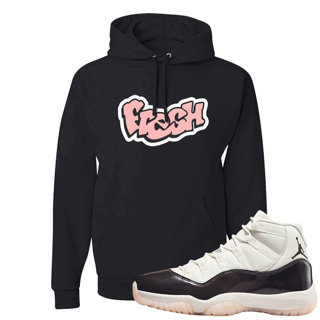 Neapolitan 11s Hoodie | Fresh, Black