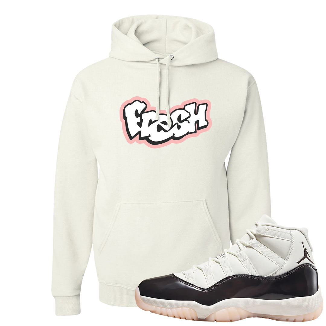 Neapolitan 11s Hoodie | Fresh, White