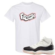 Neapolitan 11s T Shirt | Fresh, White