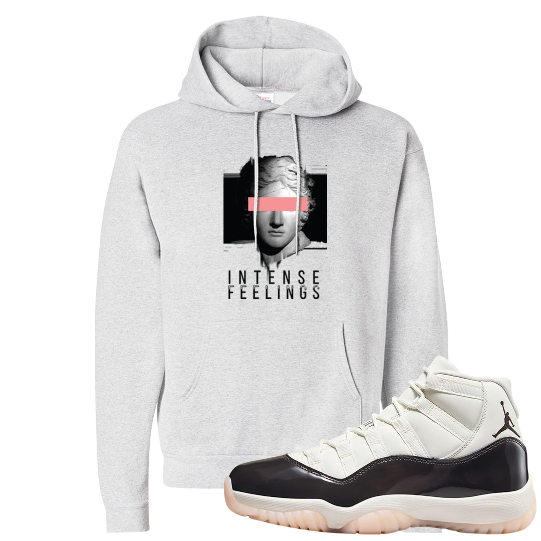 Neapolitan 11s Hoodie | Intense Feelings, Ash