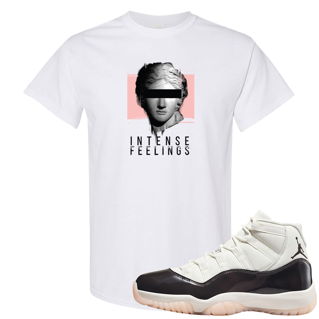 Neapolitan 11s T Shirt | Intense Feelings, White