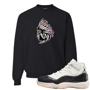 Neapolitan 11s Crewneck Sweatshirt | Indian Chief, Black