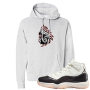 Neapolitan 11s Hoodie | Indian Chief, Ash