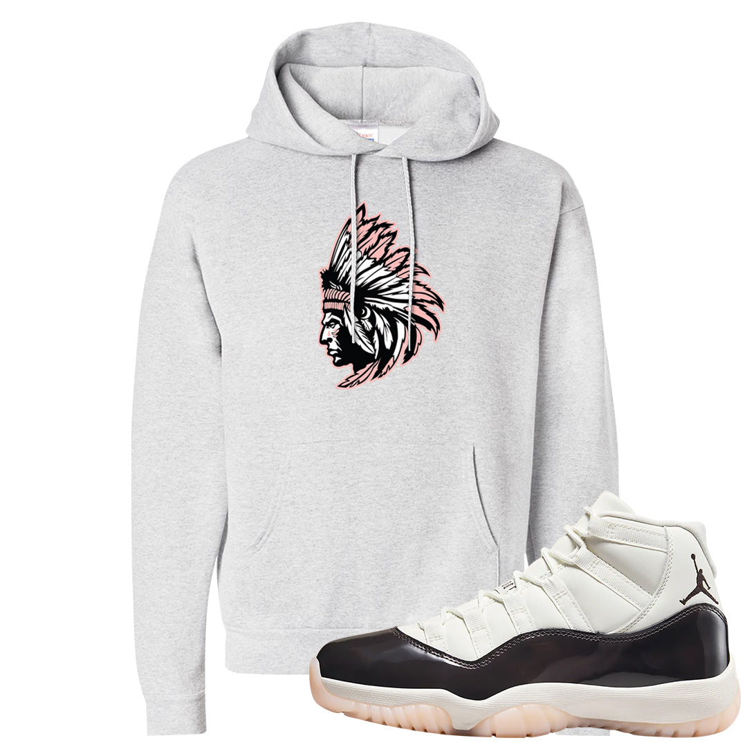 Neapolitan 11s Hoodie | Indian Chief, Ash