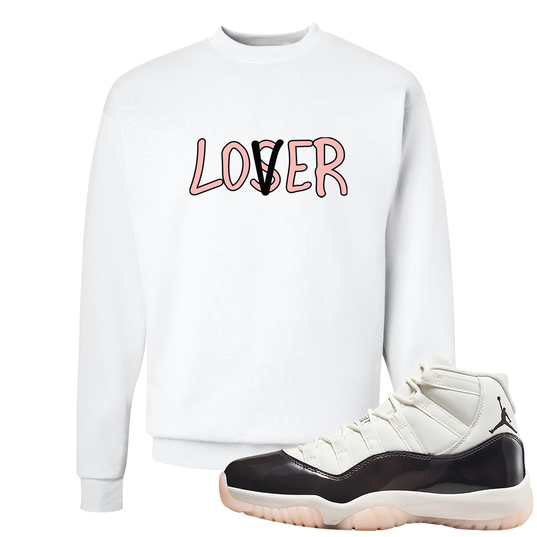 Neapolitan 11s Crewneck Sweatshirt | Lover, White