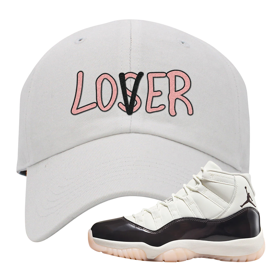 Neapolitan 11s Dad Hat | Lover, White