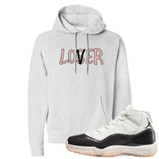 Neapolitan 11s Hoodie | Lover, Ash