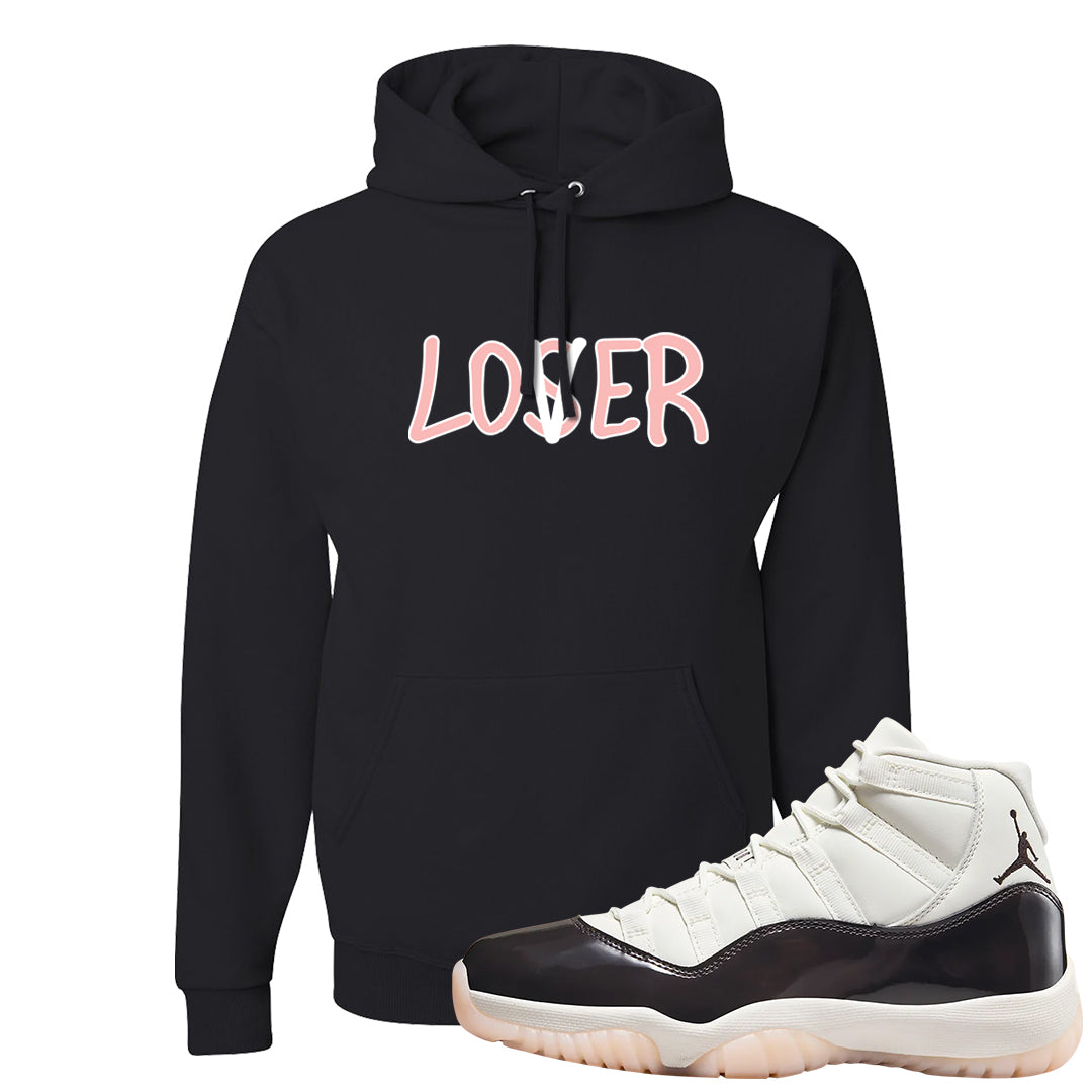 Neapolitan 11s Hoodie | Lover, Black