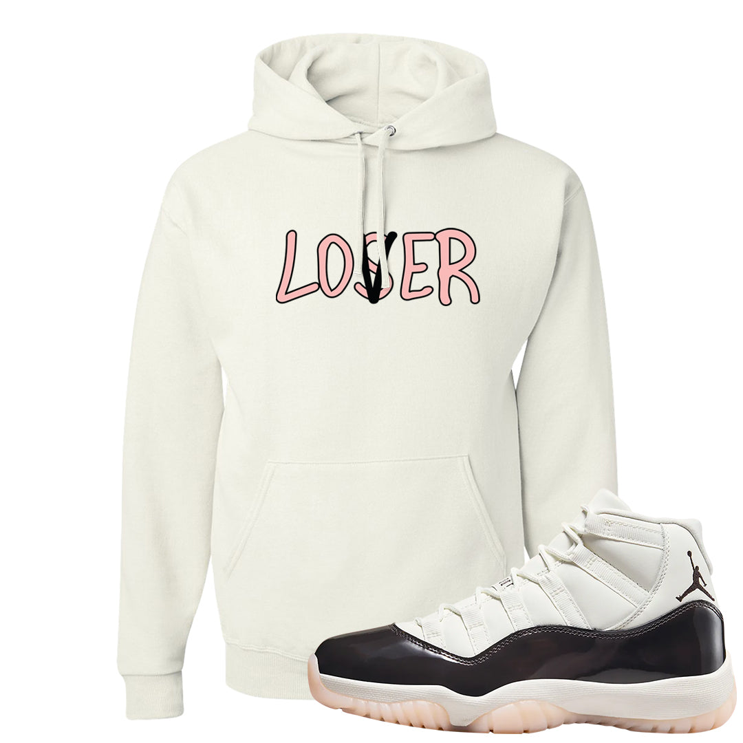 Neapolitan 11s Hoodie | Lover, White