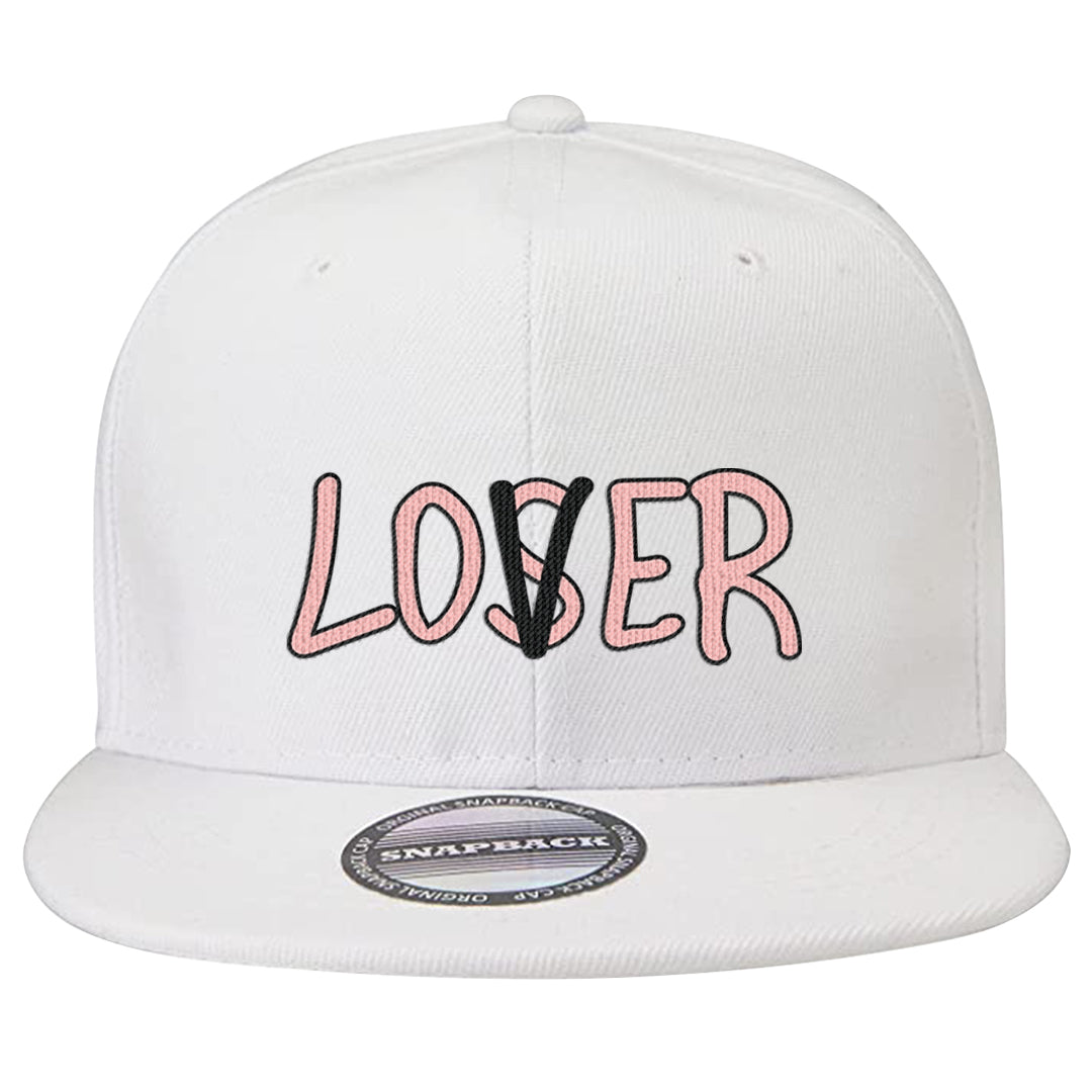 Neapolitan 11s Snapback Hat | Lover, White