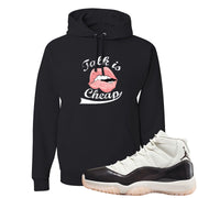 Neapolitan 11s Hoodie | Talk Lips, Black